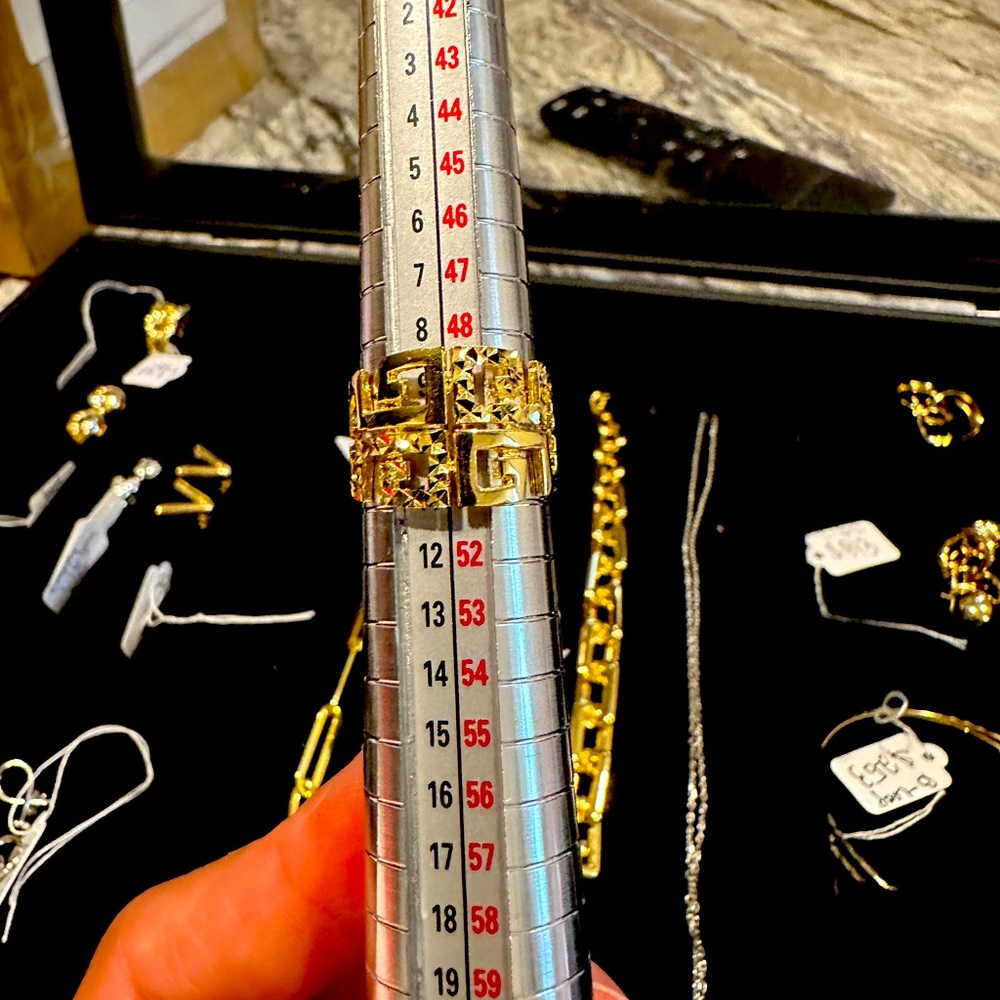 Rings real gold 18k (sold)